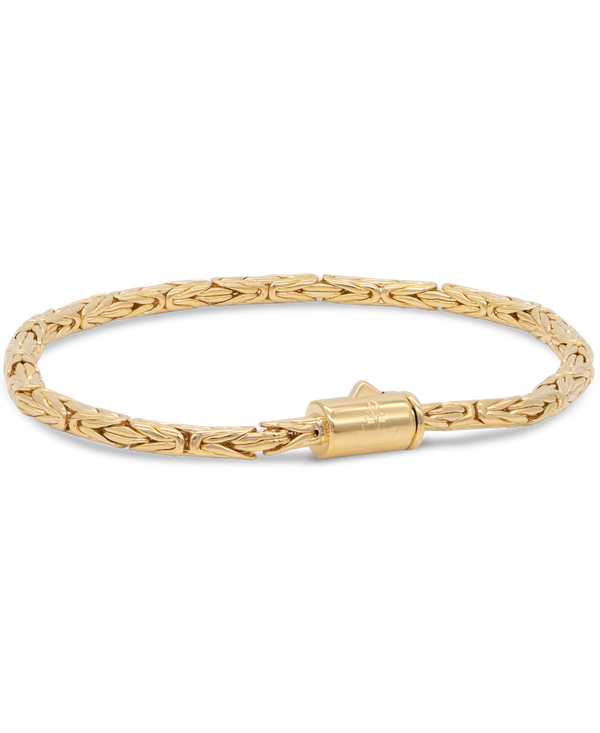 DEVATA Bali Borobudur Chain Bracelet Gold Plated Sterling Silver