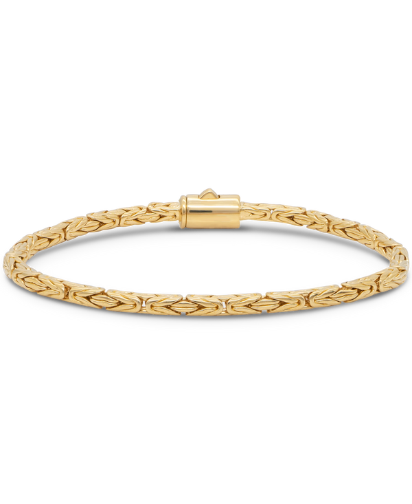 DEVATA Bali Borobudur Chain Bracelet Gold Plated Sterling Silver
