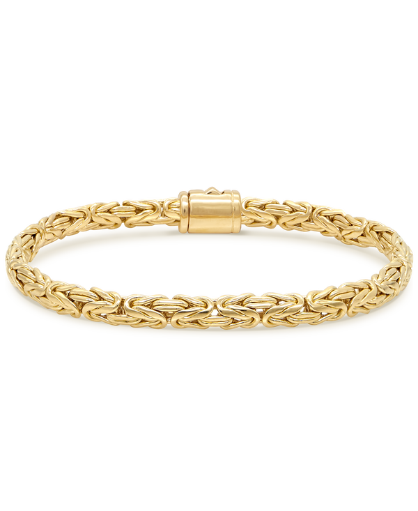 DEVATA Bali Borobudur Chain Bracelet Gold Plated Sterling Silver