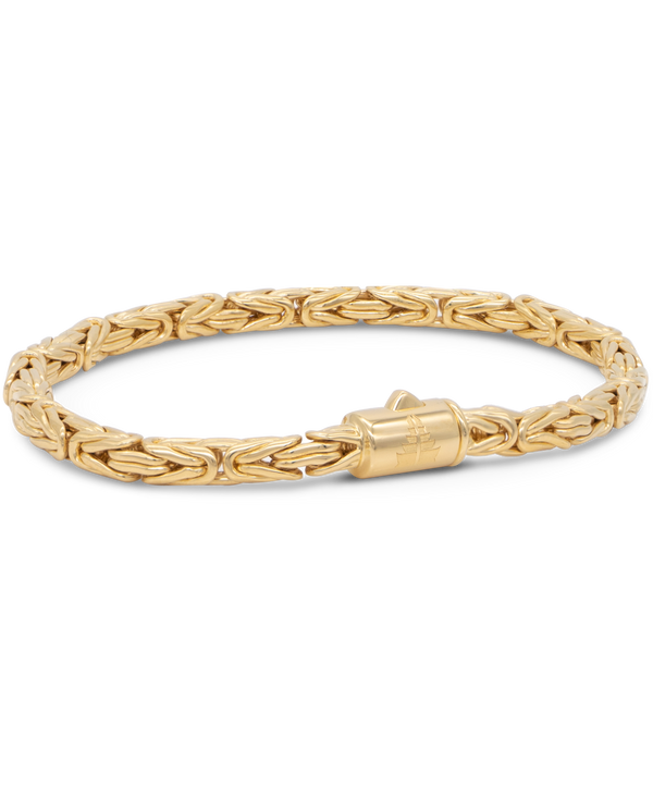 DEVATA Bali Borobudur Chain Bracelet Gold Plated Sterling Silver