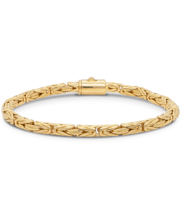 DEVATA Bali Borobudur Chain Bracelet Gold Plated Sterling Silver