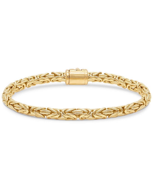DEVATA Bali Borobudur Chain Bracelet Gold Plated Sterling Silver