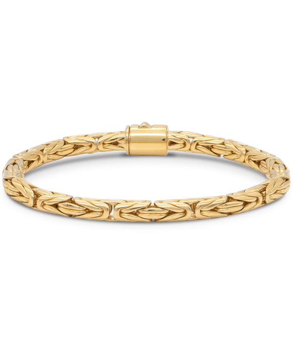 DEVATA Bali Borobudur Chain Bracelet Gold Plated Sterling Silver