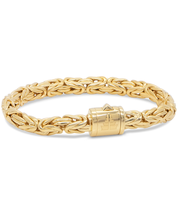 DEVATA Bali Borobudur Chain Bracelet Gold Plated Sterling Silver