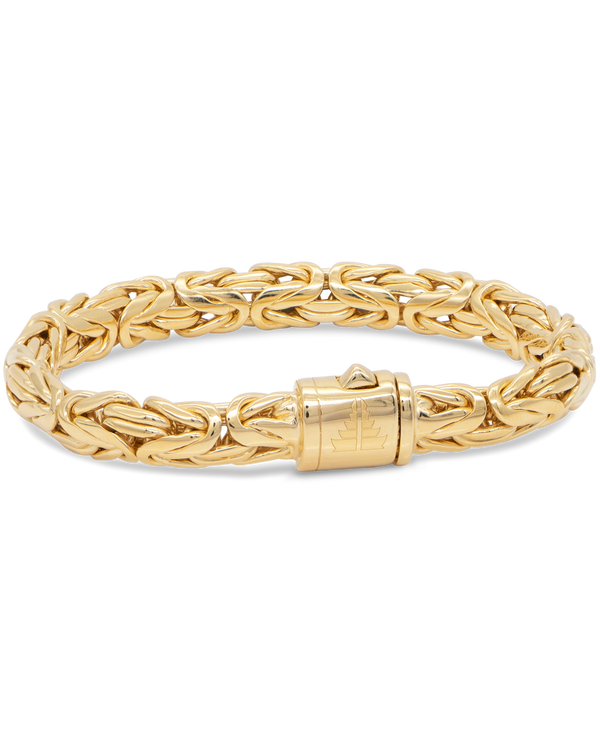 DEVATA Bali Borobudur Chain Bracelet Gold Plated Sterling Silver
