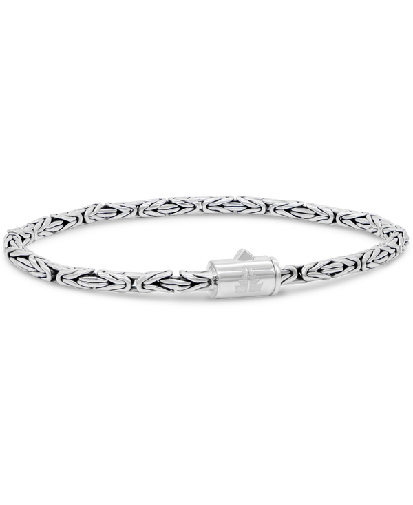 DEVATA Bali Borobudur Chain Bracelet Sterling Silver