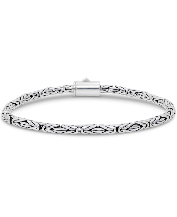 DEVATA Bali Borobudur Chain Bracelet Sterling Silver