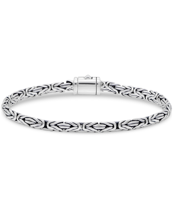 DEVATA Bali Borobudur Chain Bracelet Sterling Silver