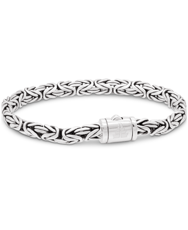 DEVATA Bali Borobudur Chain Bracelet Sterling Silver