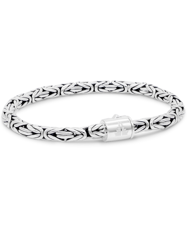 DEVATA Bali Borobudur Chain Bracelet Sterling Silver