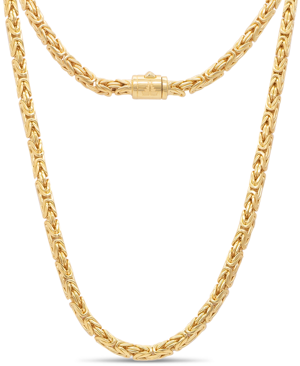 DEVATA Bali Borobudur Chain Necklace Gold Plated Sterling Silver