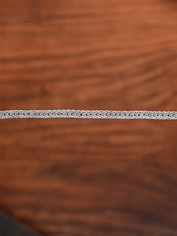 DEVATA Bali Dragon Bone Chain Bracelet Sterling Silver