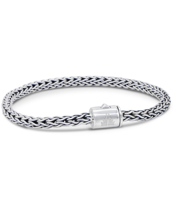 DEVATA Bali Dragon Bone Chain Bracelet Sterling Silver