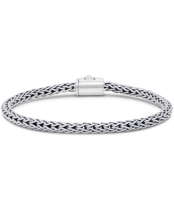 DEVATA Bali Dragon Bone Chain Bracelet Sterling Silver