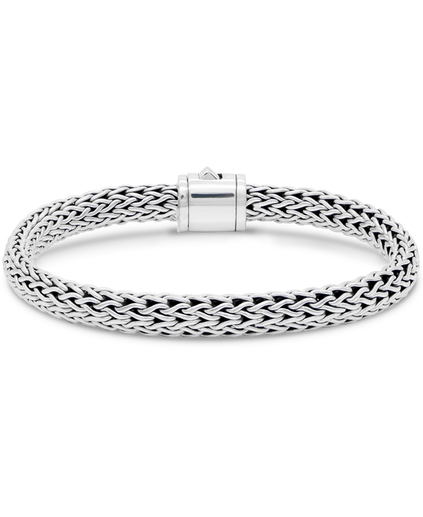 DEVATA Bali Dragon Bone Chain Bracelet Sterling Silver