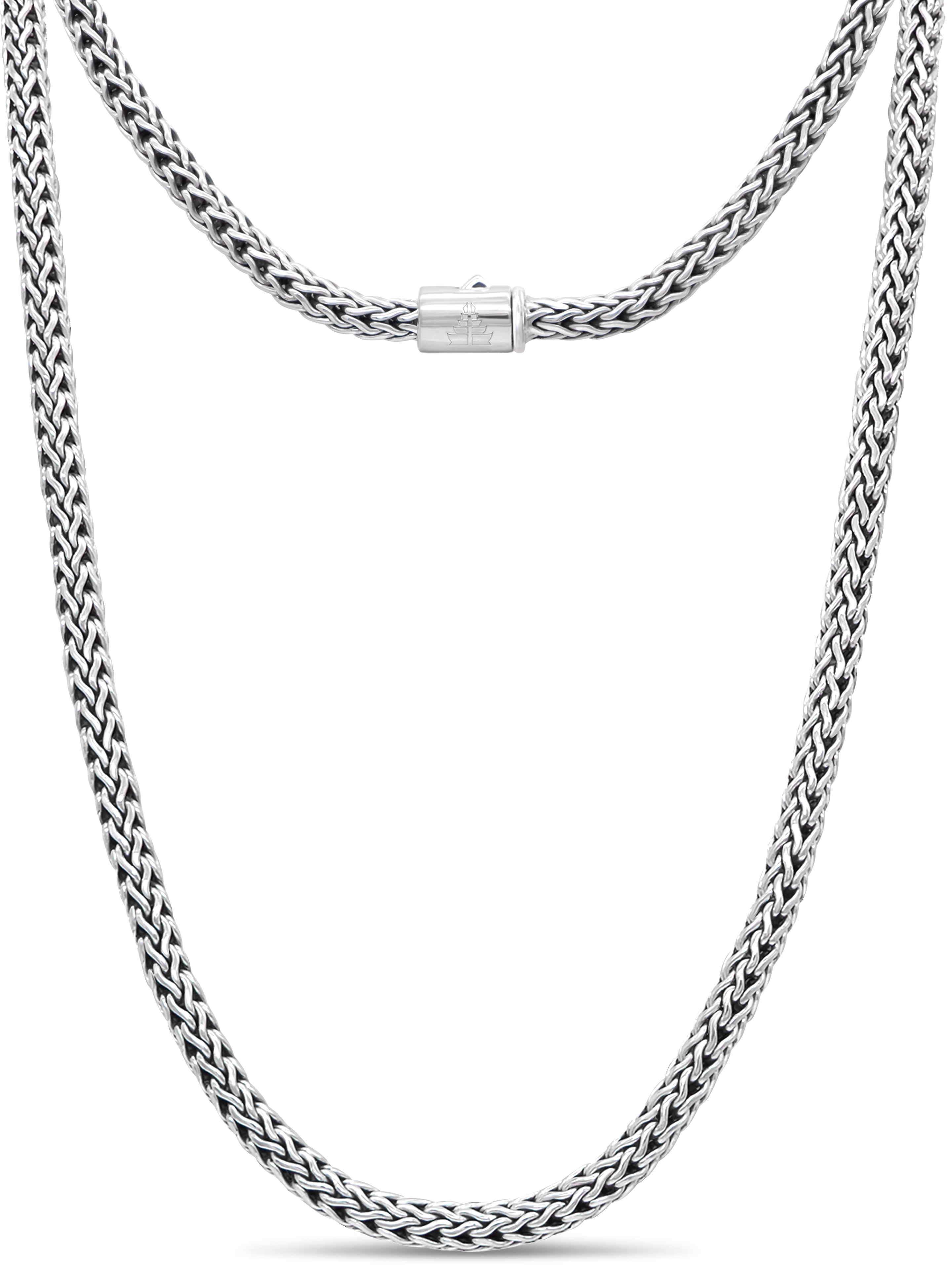 【専用】vintage silver925 蛇骨 chain necklace DEVATA Bali Dragon Bone Chain Necklace Sterling Silver and Gold Plated
