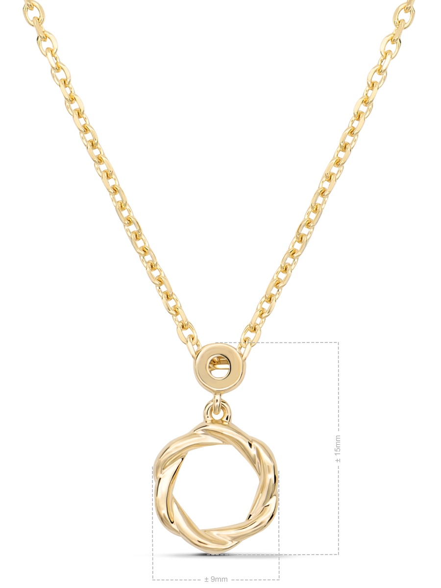 Gem Treasures 1.94ctw Indicolite & Zircon Eternity Pendant w/ Chain main image 0