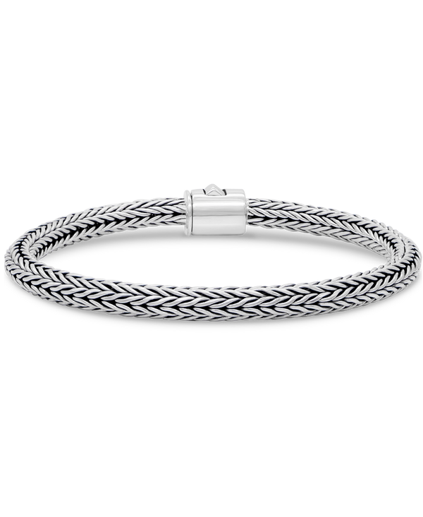 DEVATA Bali Foxtail Chain Bracelet Sterling Silver