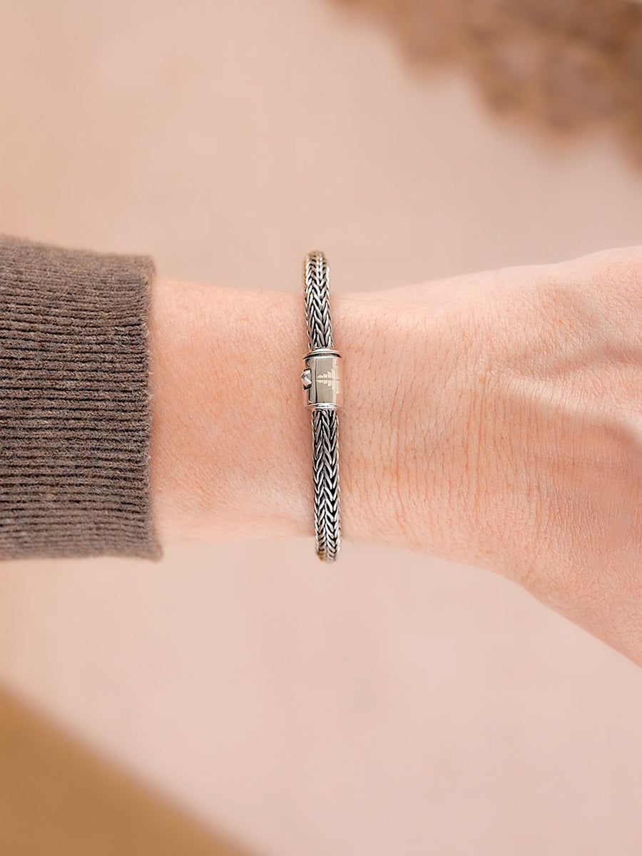 Foxtail Chain Bracelet 5mm Round