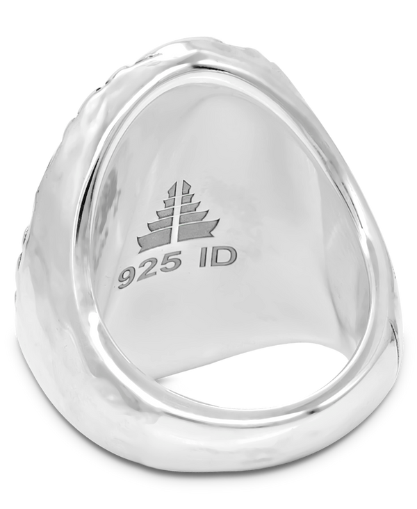 DEVATA Bali Sterling Silver Dome Ring