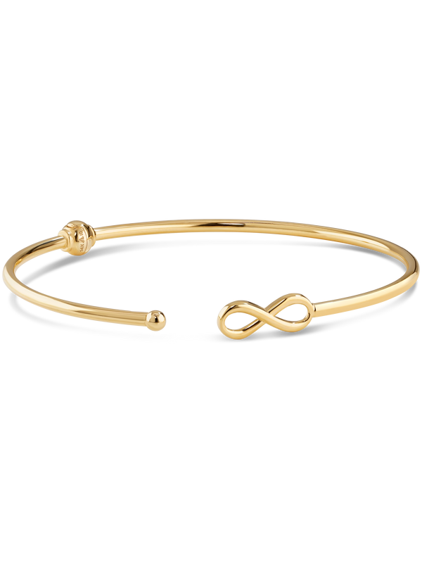 Infinity Bangle Bracelet