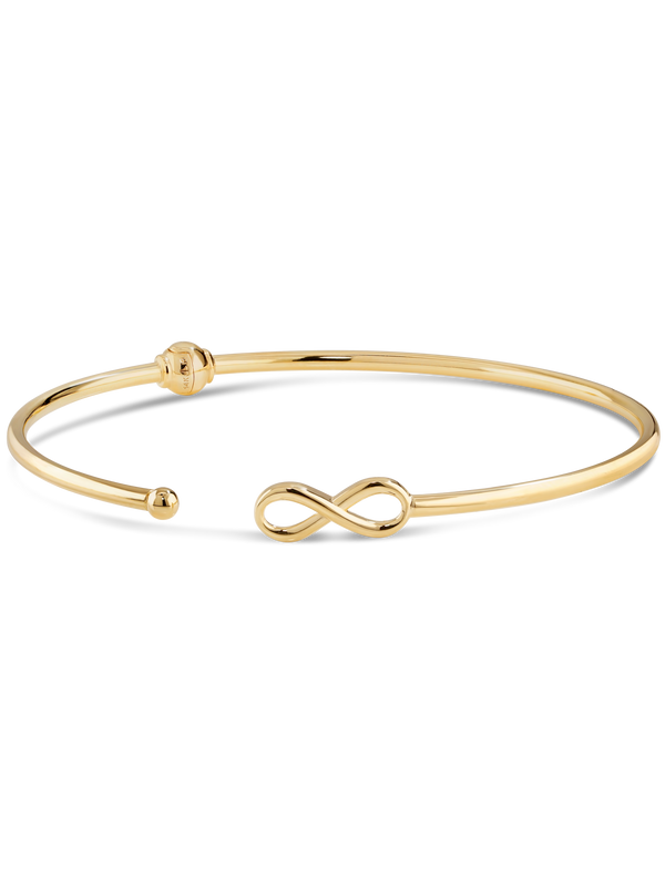 Infinity Bangle Bracelet