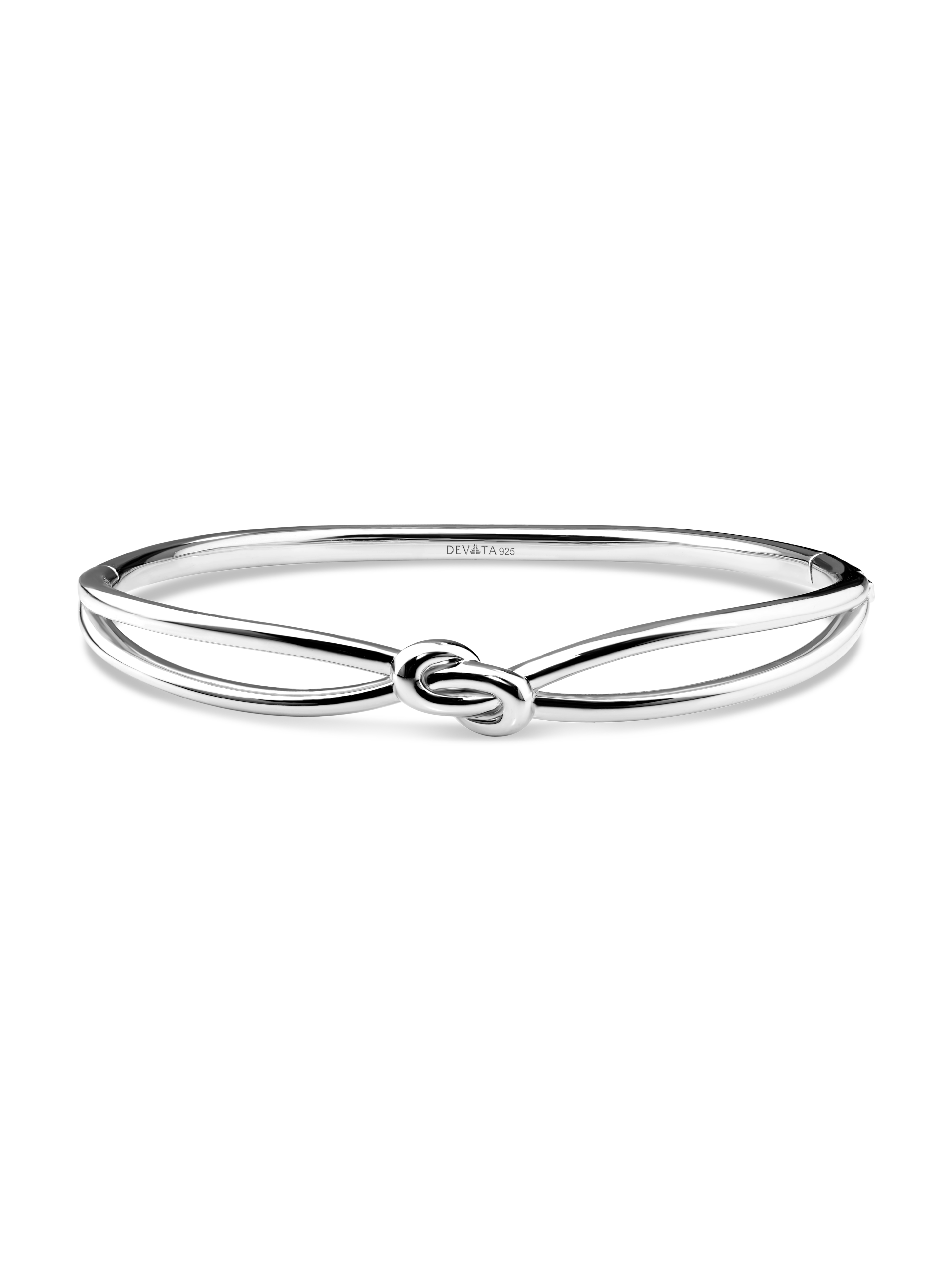 n*e様 SILVER925 KNOT BANGLE/BRACELET/シルバー Sterling Silver Knot Bracelet - Knot Bangle - DEVATA