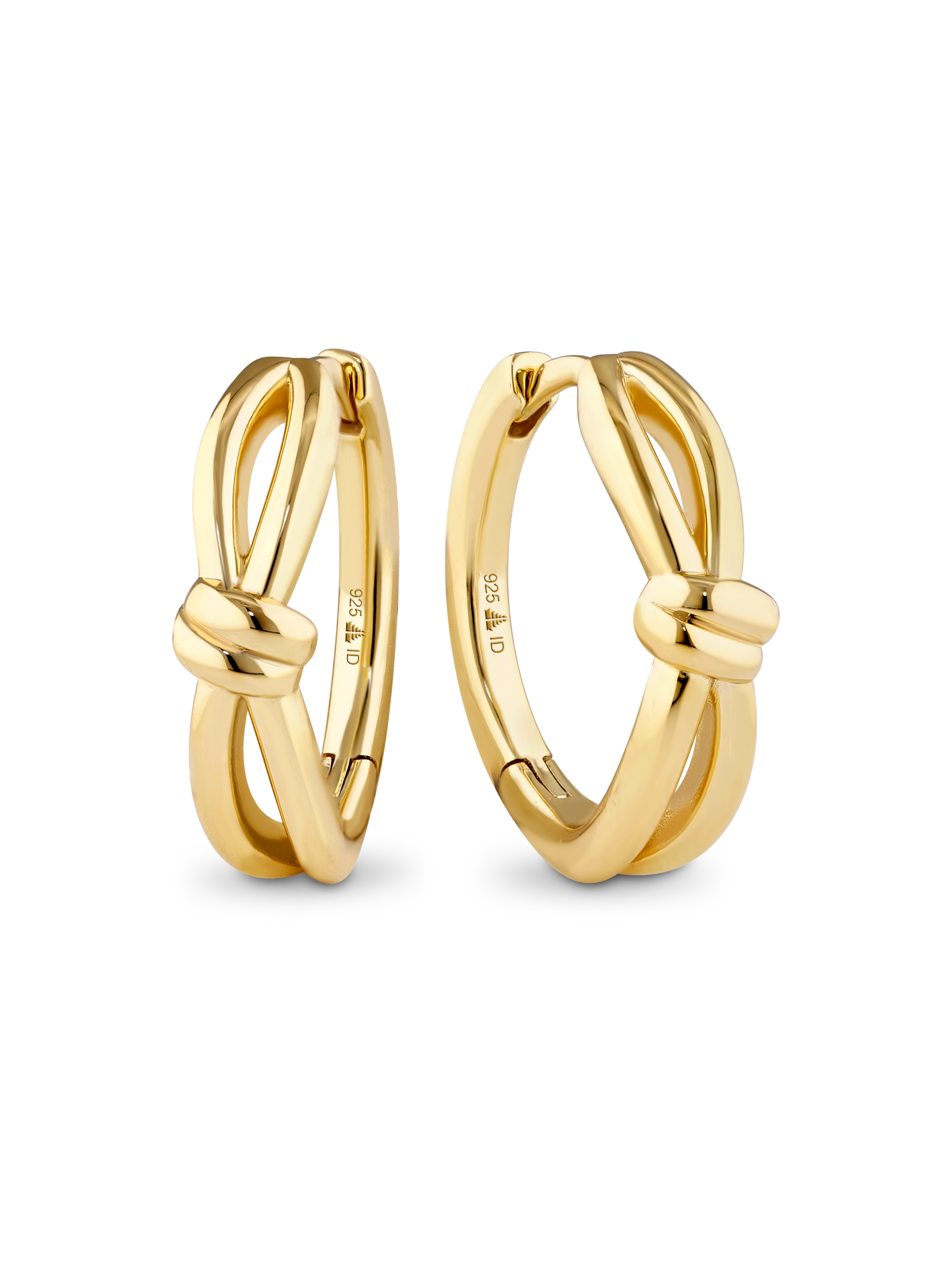 Macy's Diamond Love Knot Stud Earrings (1/10 ct. t.w.) in Sterling Silver - Macy's Macy's Diamond Love Knot Stud Earrings (1/10 ct. t.w.) in Sterling Silver - Macy's