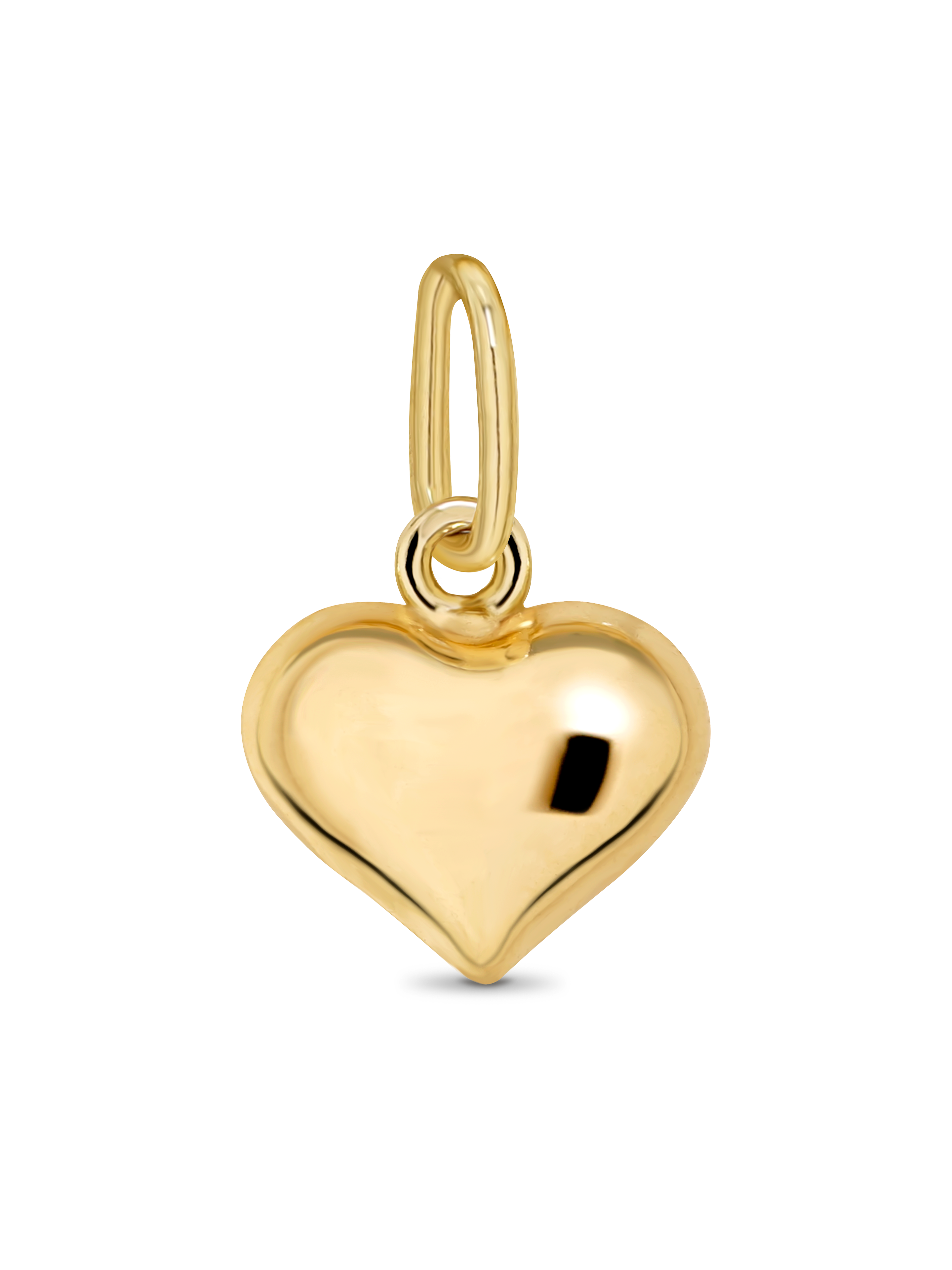 Sweet Heart Charm Pendant in 14K Gold – DEVATA