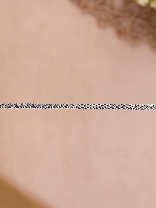 DEVATA Bali Paddy Chain Bracelet Sterling Silver