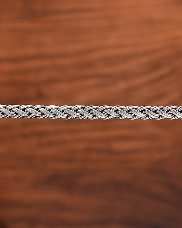 DEVATA Bali Paddy Chain Bracelet Sterling Silver