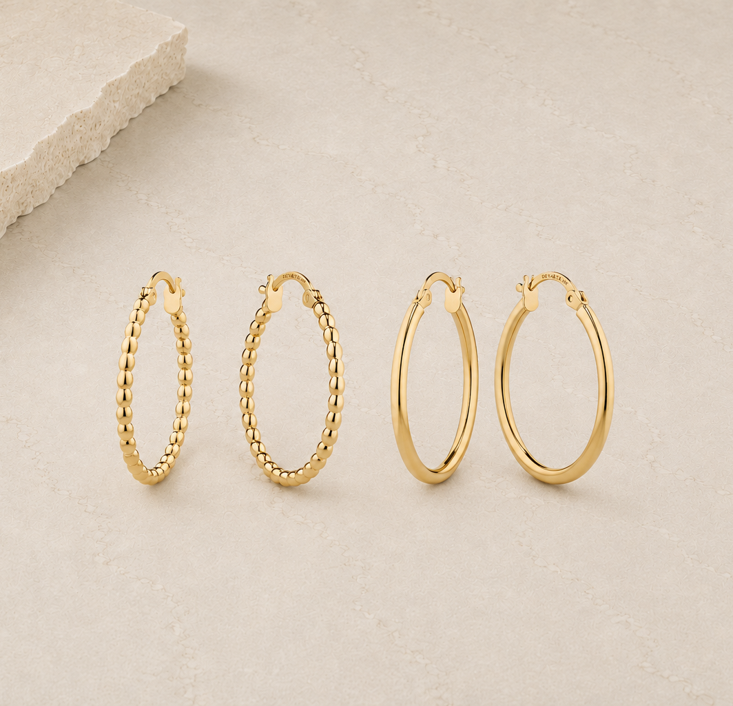 Why 14K Gold Hoop Earrings Never Go Out of Style