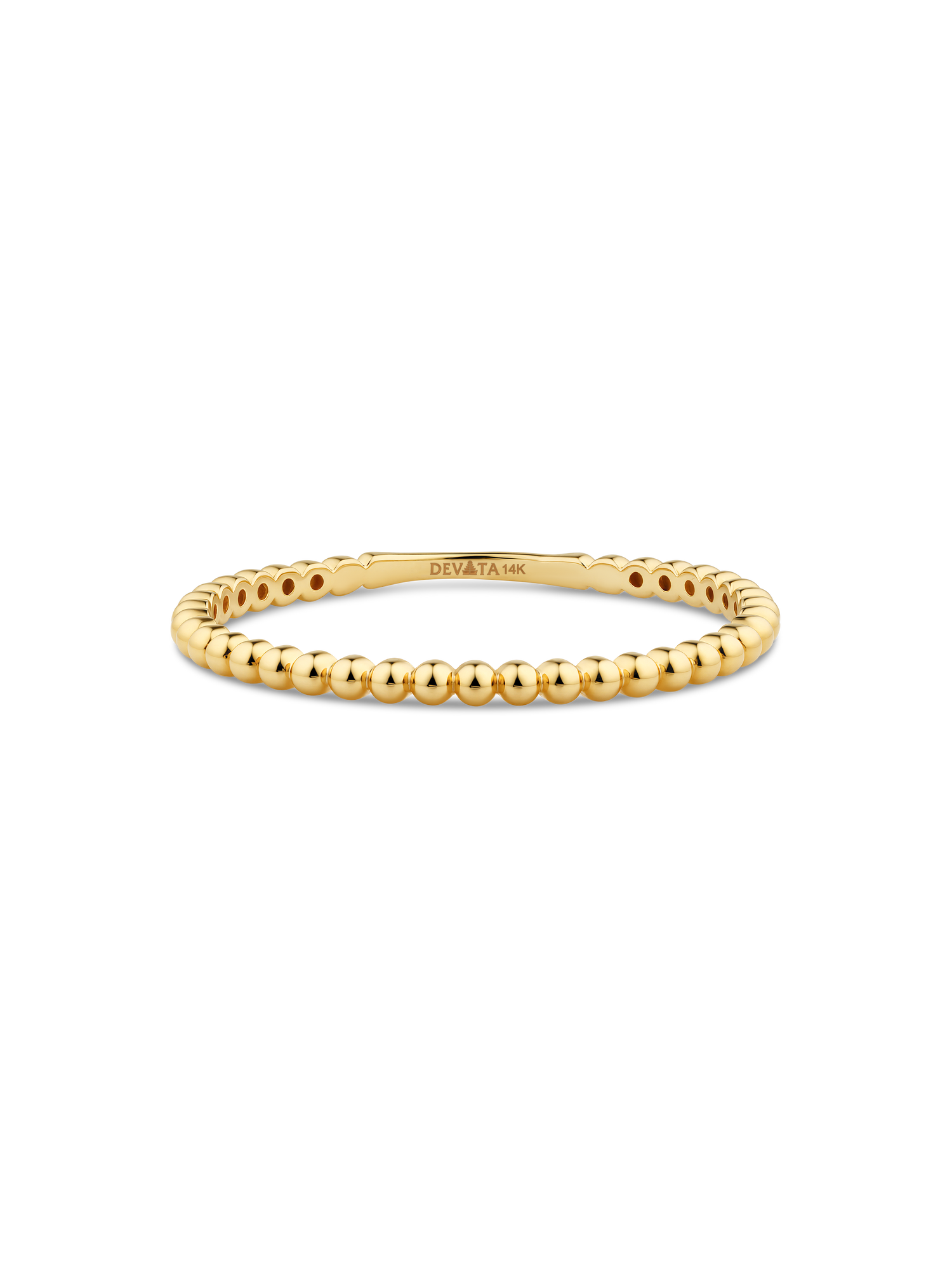 Beaded Ball Ring