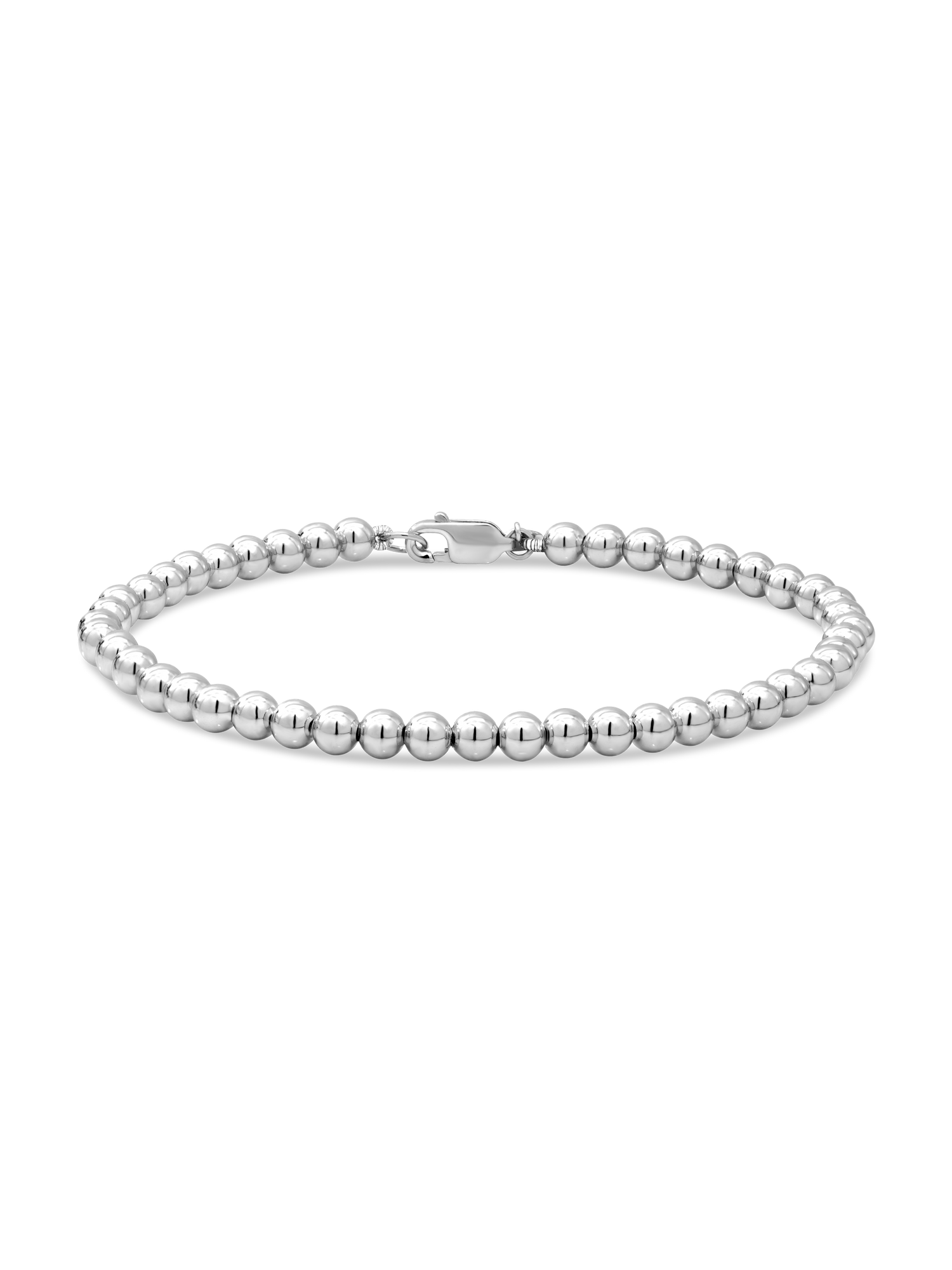 4mm Beaded Ball Bracelet