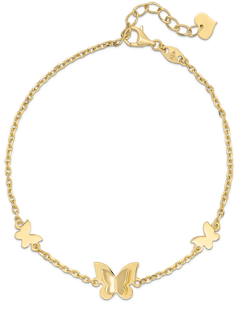 Butterfly Chain Bracelet