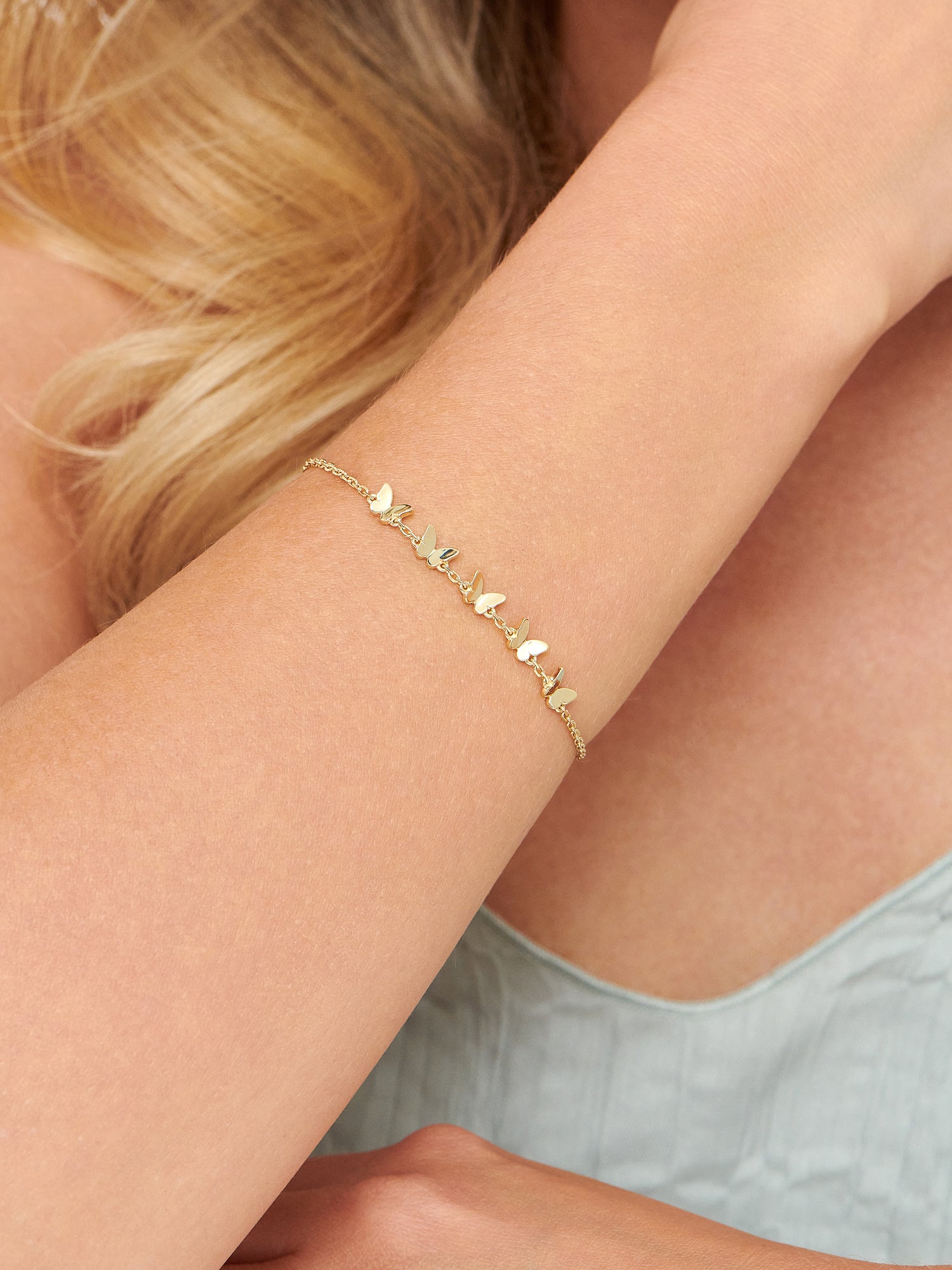 Butterfly Chain Bracelet
