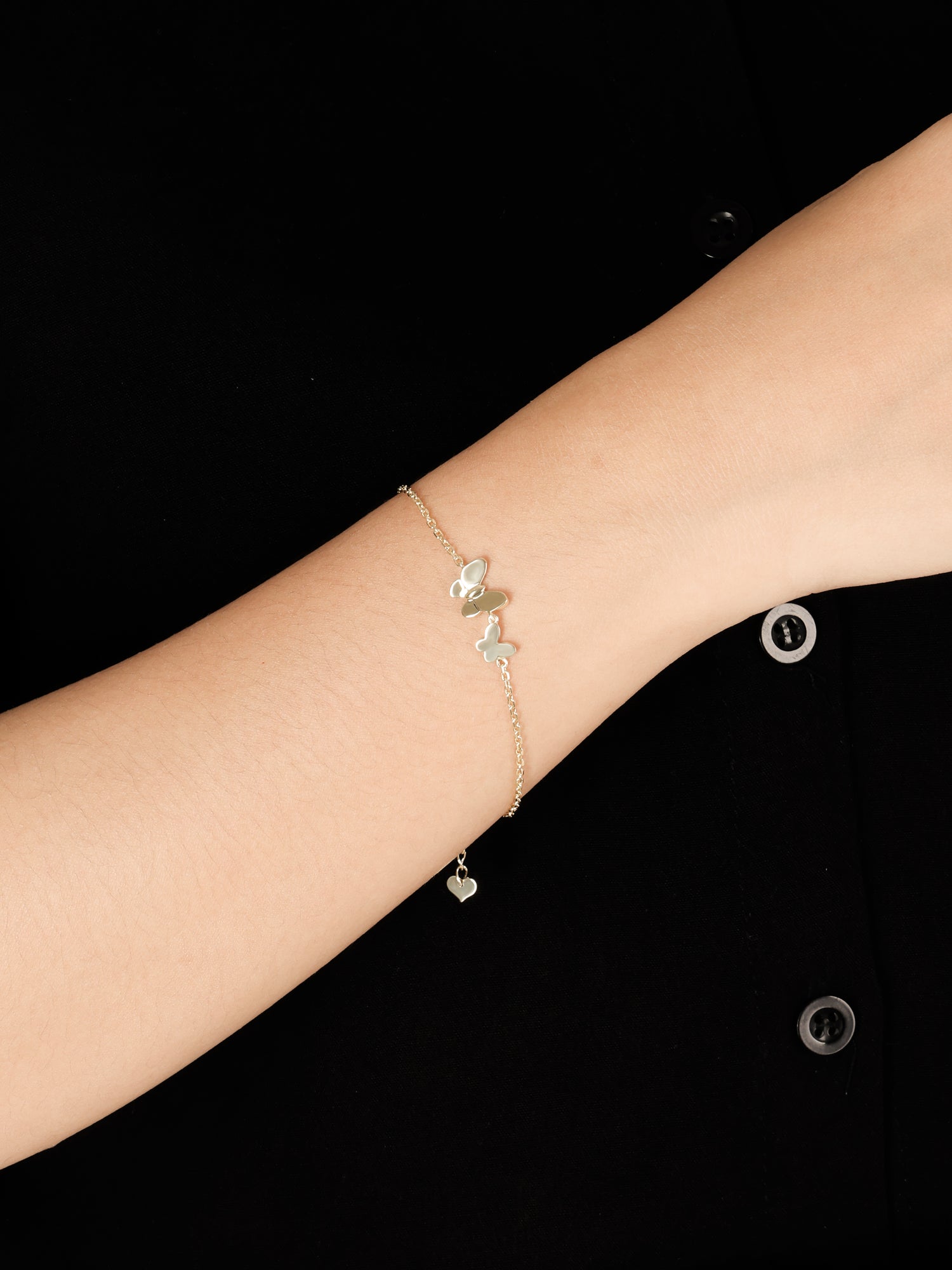 Butterfly Chain Bracelet