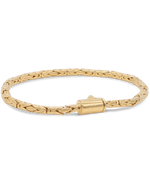 DEVATA Bali Borobudur Chain Bracelet Gold Plated Sterling Silver