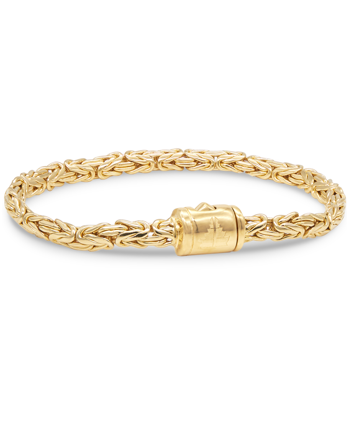 DEVATA Bali Borobudur Chain Bracelet Gold Plated Sterling Silver