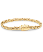 DEVATA Bali Borobudur Chain Bracelet Gold Plated Sterling Silver