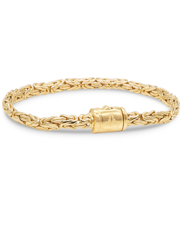Borobudur Chain Bracelet 5mm Oval