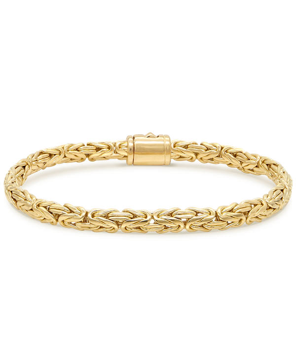Borobudur Chain Bracelet 5mm Oval