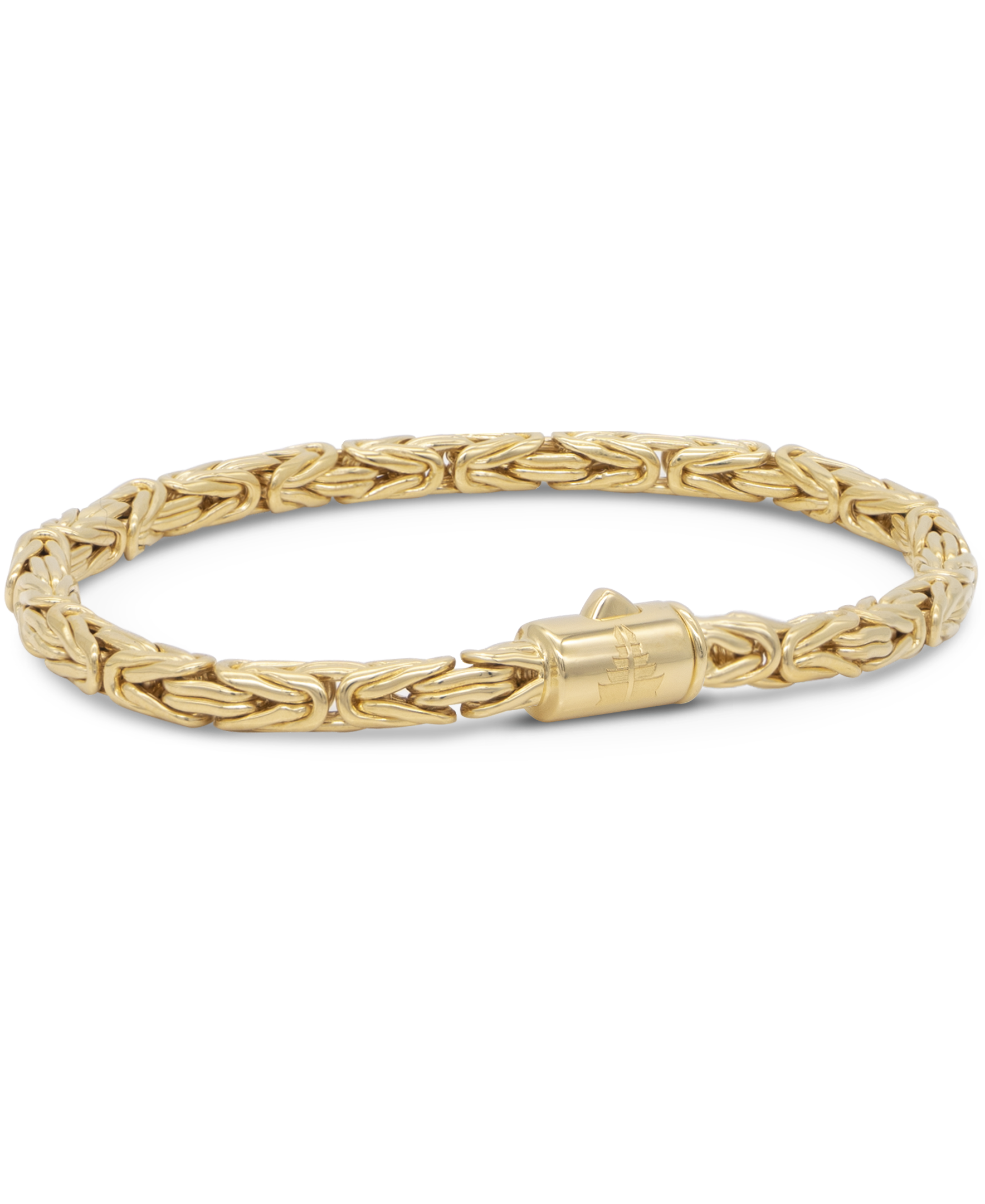 DEVATA Bali Borobudur Chain Bracelet Gold Plated Sterling Silver