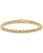 DEVATA Bali Borobudur Chain Bracelet Gold Plated Sterling Silver