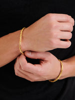 DEVATA Bali Borobudur Chain Bracelet Gold Plated Sterling Silver