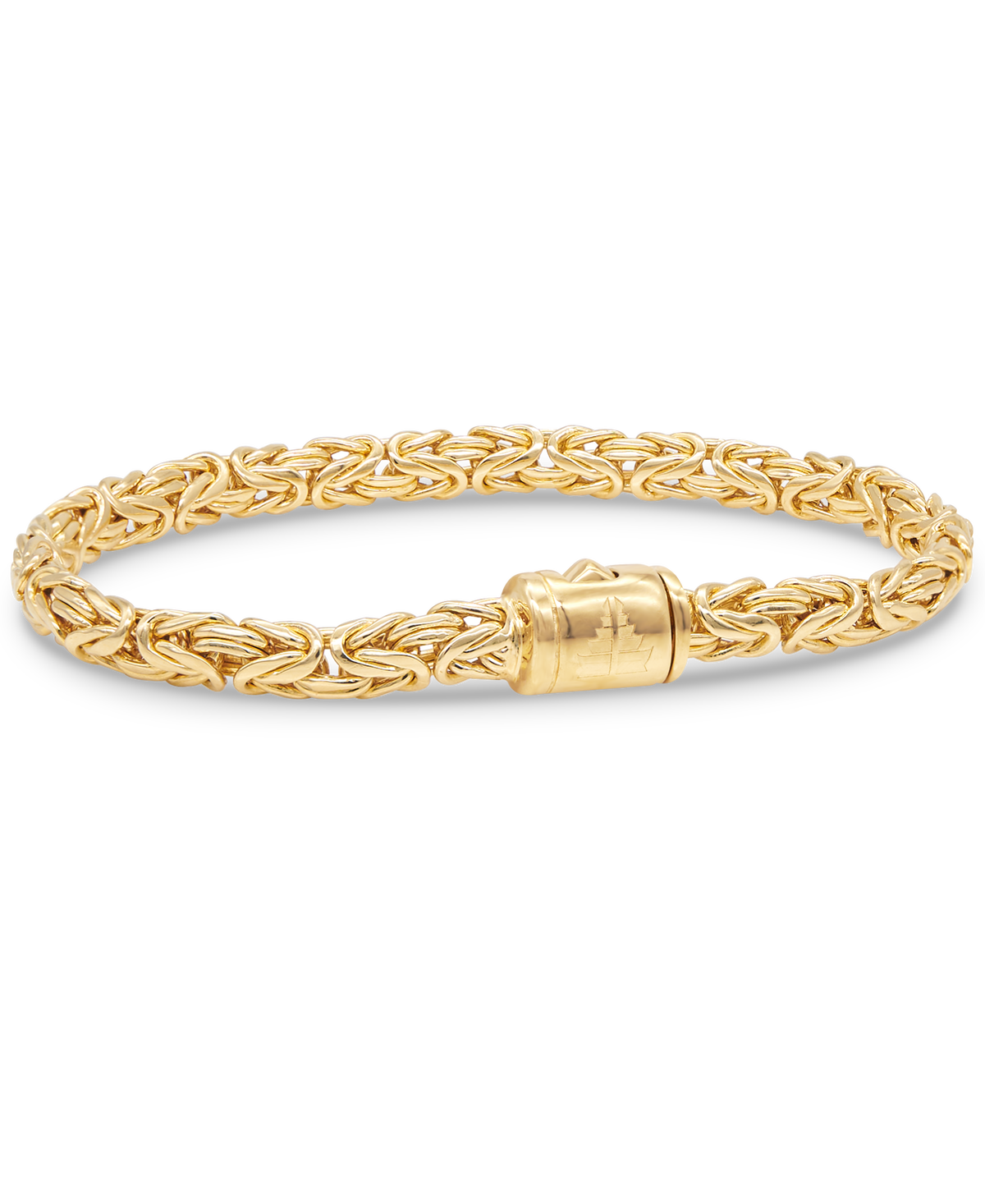 DEVATA Bali Borobudur Chain Bracelet Gold Plated Sterling Silver