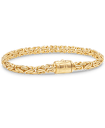 DEVATA Bali Borobudur Chain Bracelet Gold Plated Sterling Silver