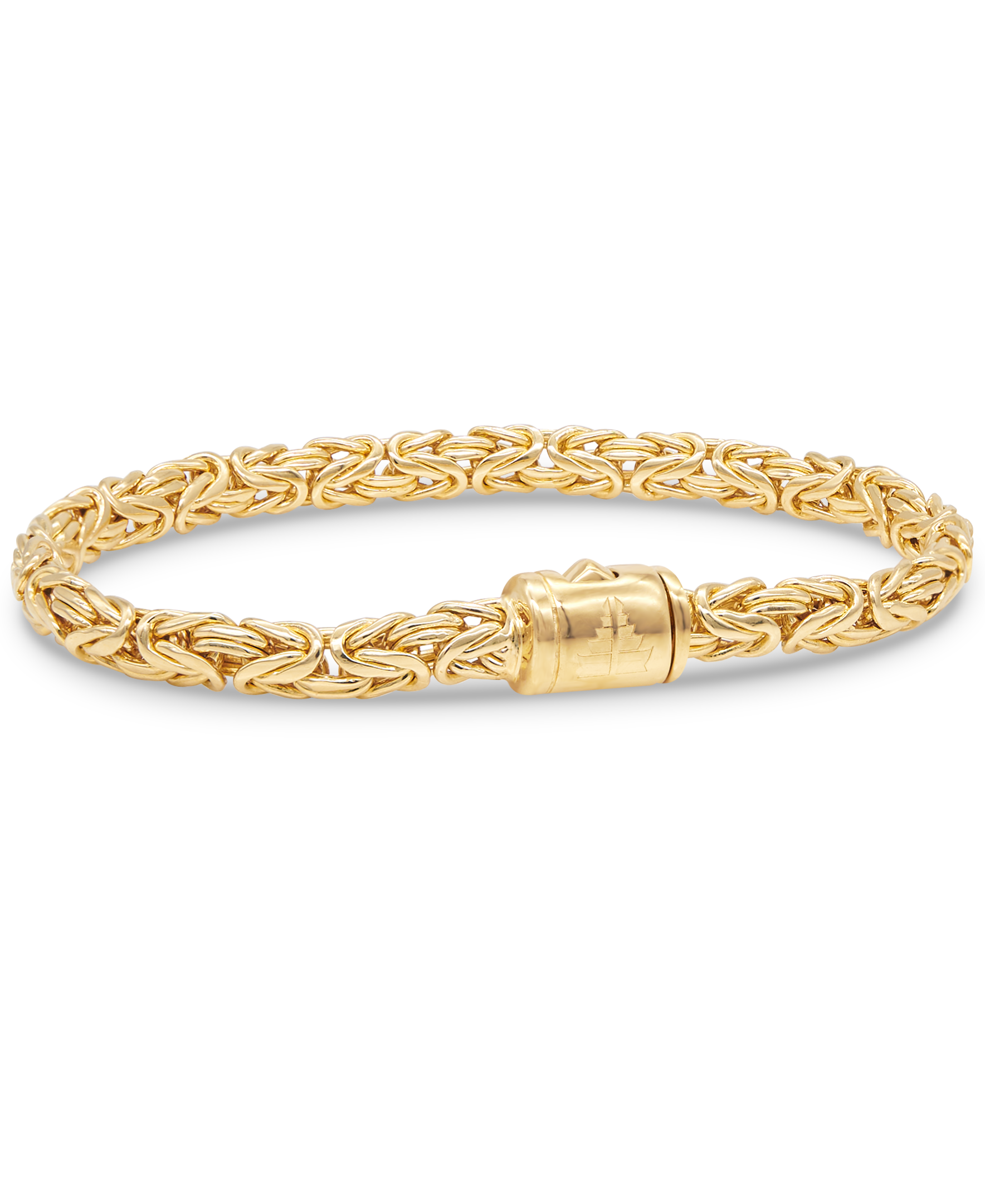 DEVATA Bali Borobudur Chain Bracelet Gold Plated Sterling Silver