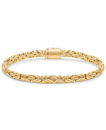 DEVATA Bali Borobudur Chain Bracelet Gold Plated Sterling Silver