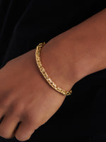 DEVATA Bali Borobudur Chain Bracelet Gold Plated Sterling Silver